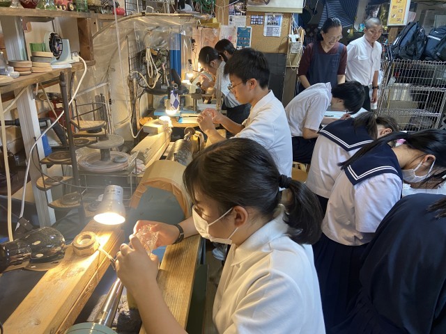 江戸切子細工体験