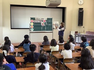 明石公園交通安全教室２