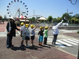 明石公園交通安全教室２