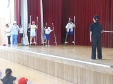 竹馬レース