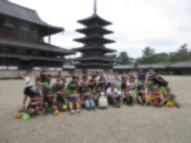 法隆寺学級写真